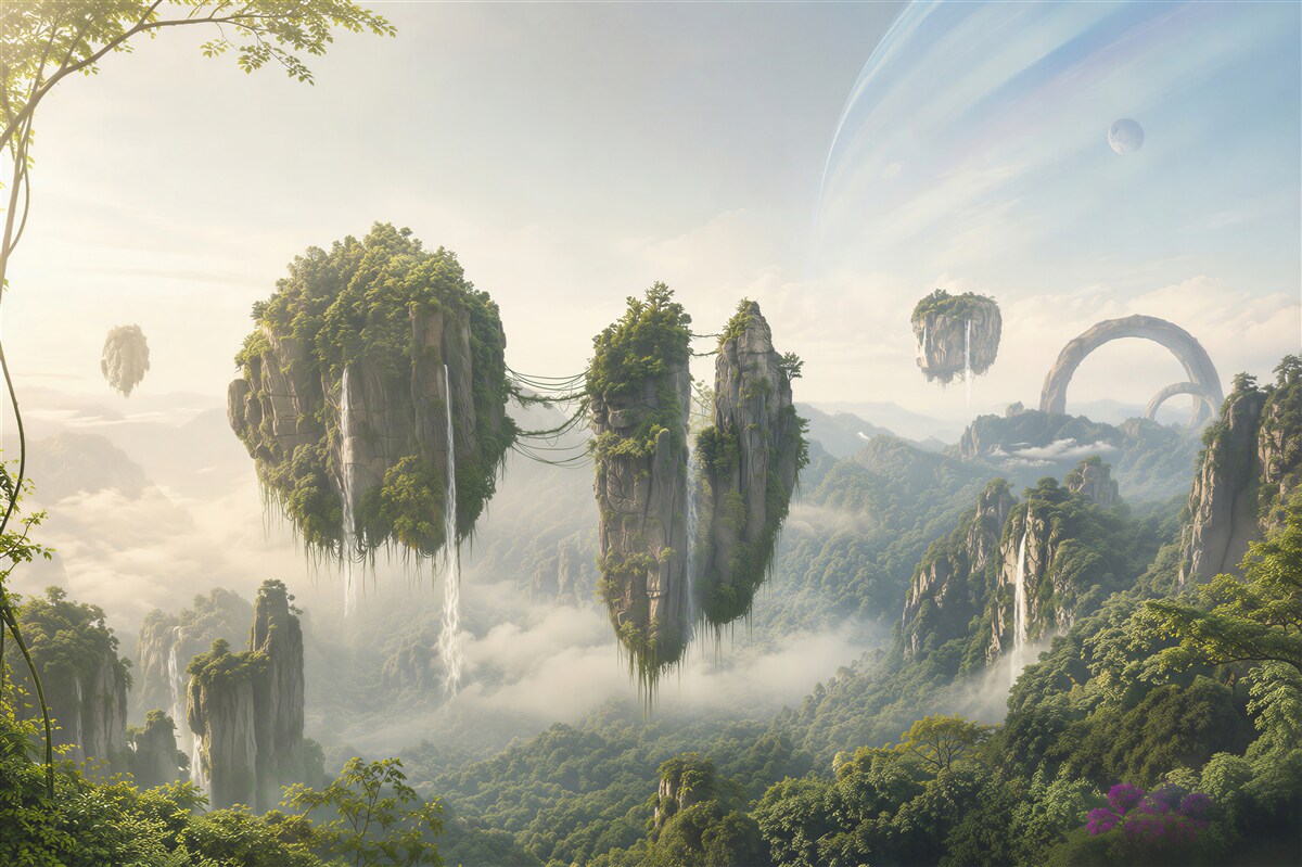 Fototapeta magiczna planeta pandora