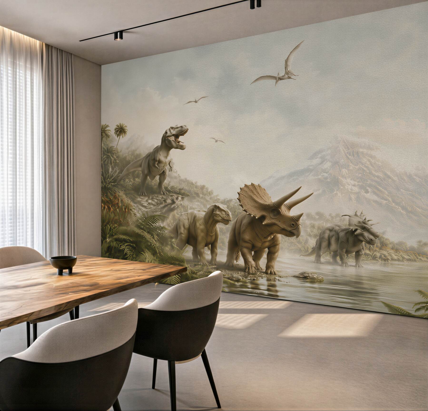 Fototapeta dinozaury jurajskie