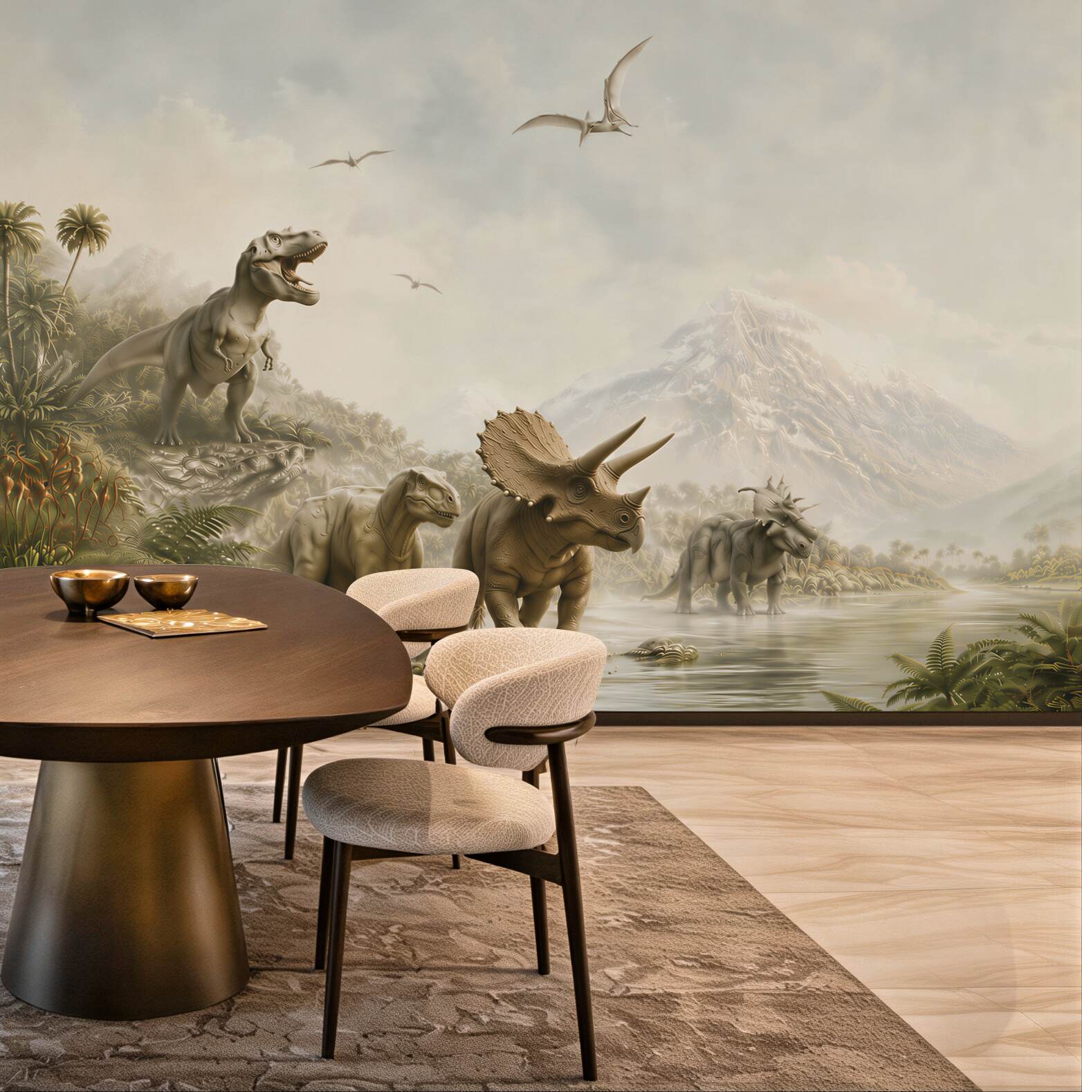 Fototapeta dinozaury jurajskie