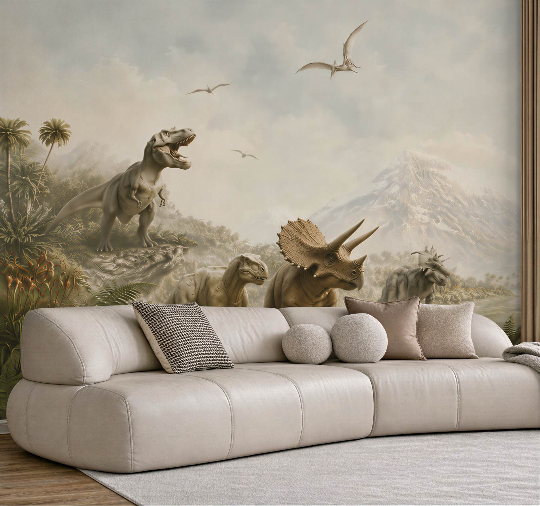 Fototapeta dinozaury jurajskie