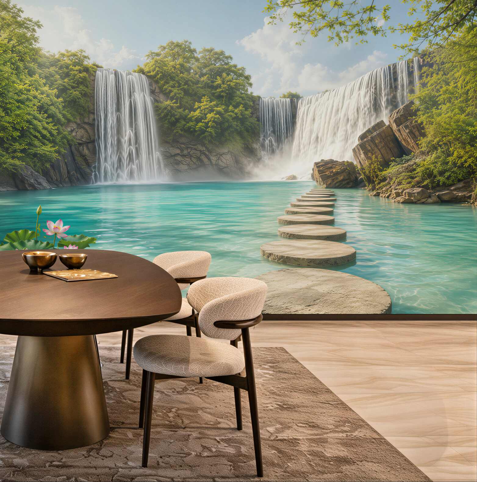 Fototapeta niesamowicie piękne wodospady