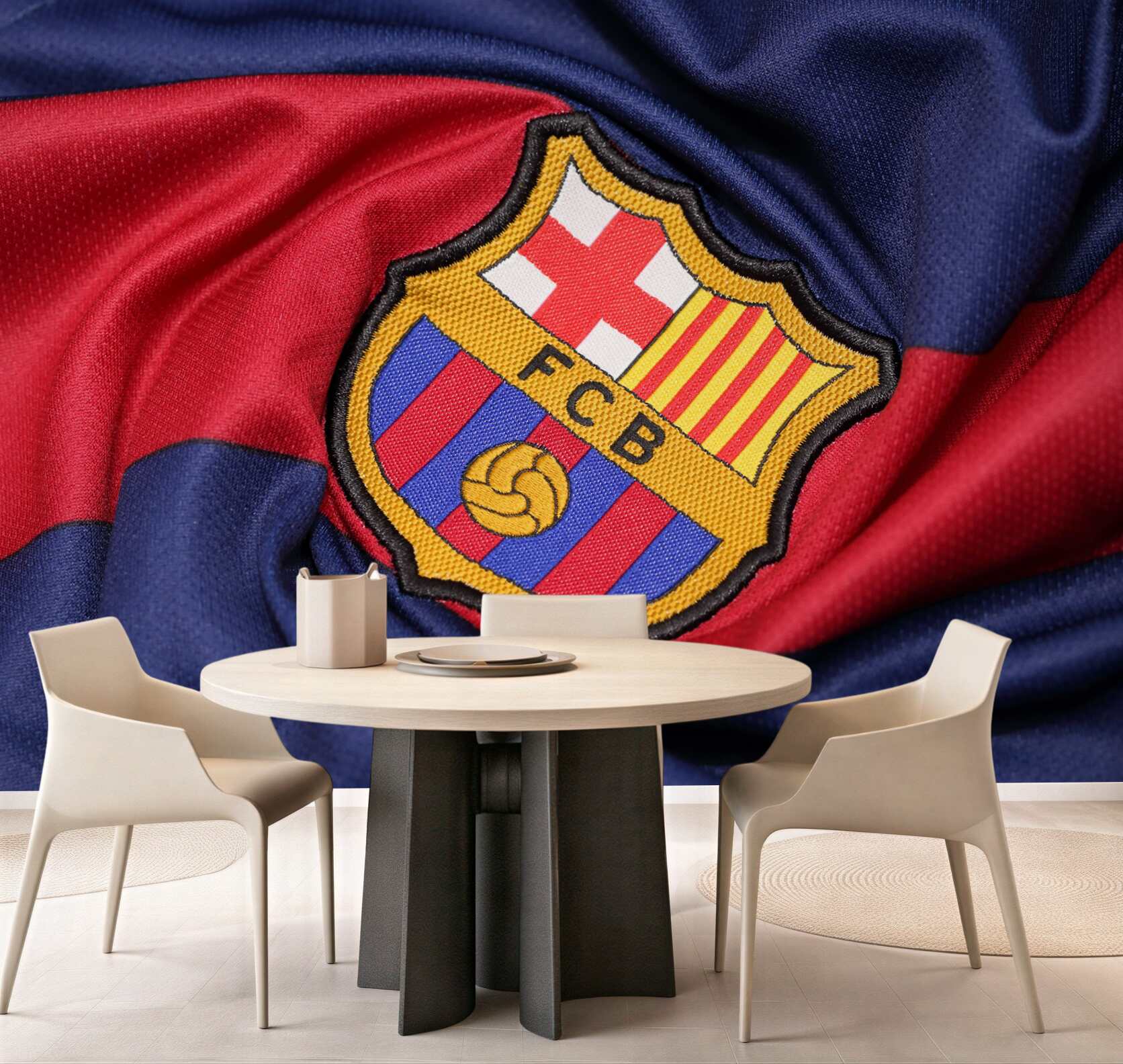 Fototapeta godło klubu piłkarskiego barcelony