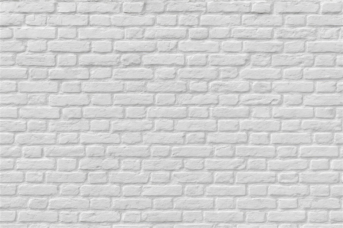 Fototapeta biała ściana z cegły