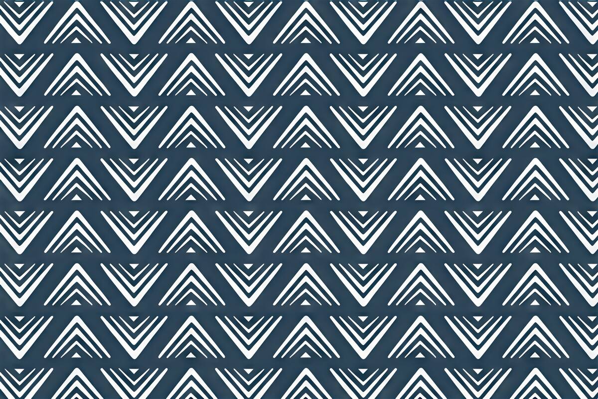 Fototapeta geometryczne strzałki w granacie
