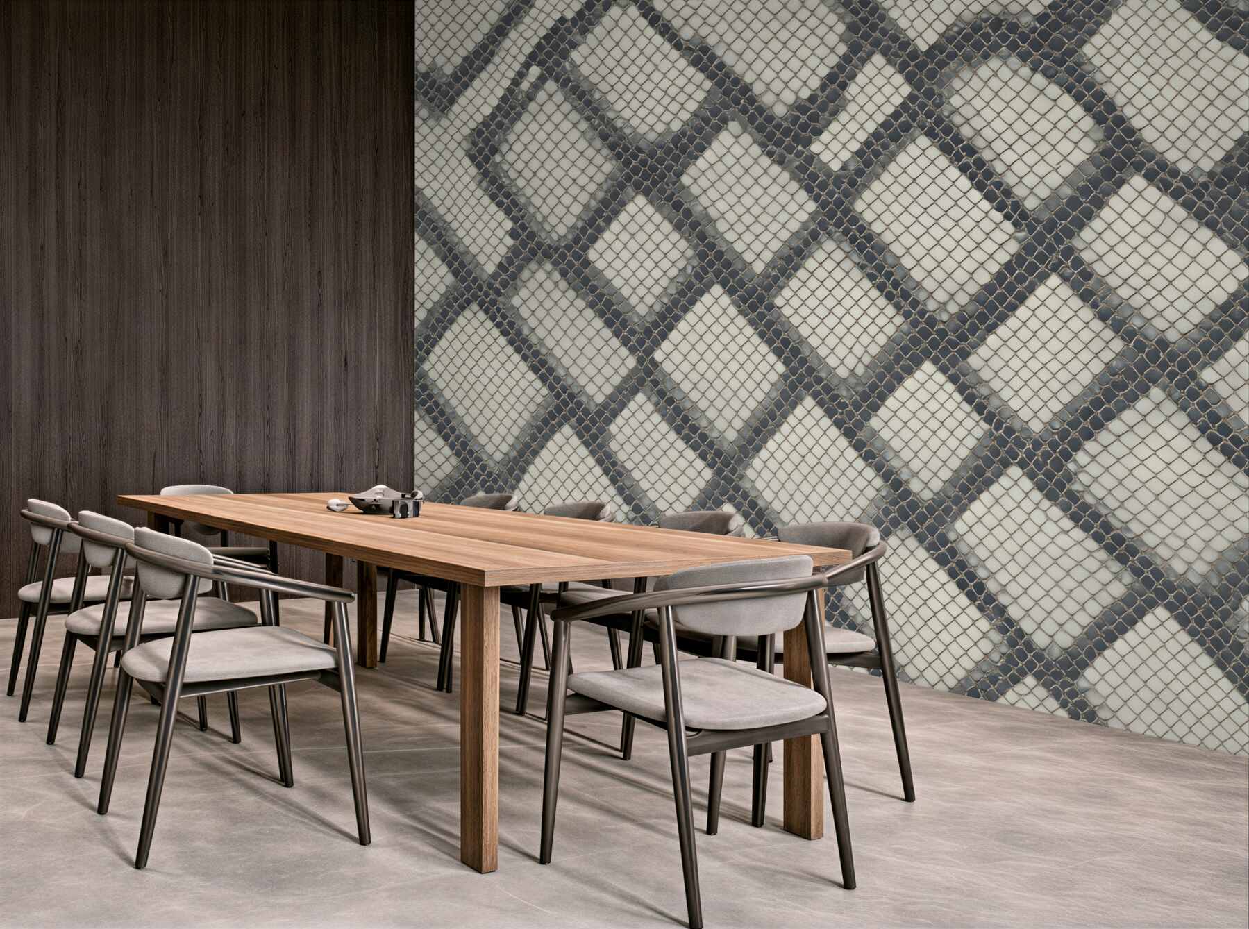 Fototapeta geometryczna siatka w stylu wężowej skóry