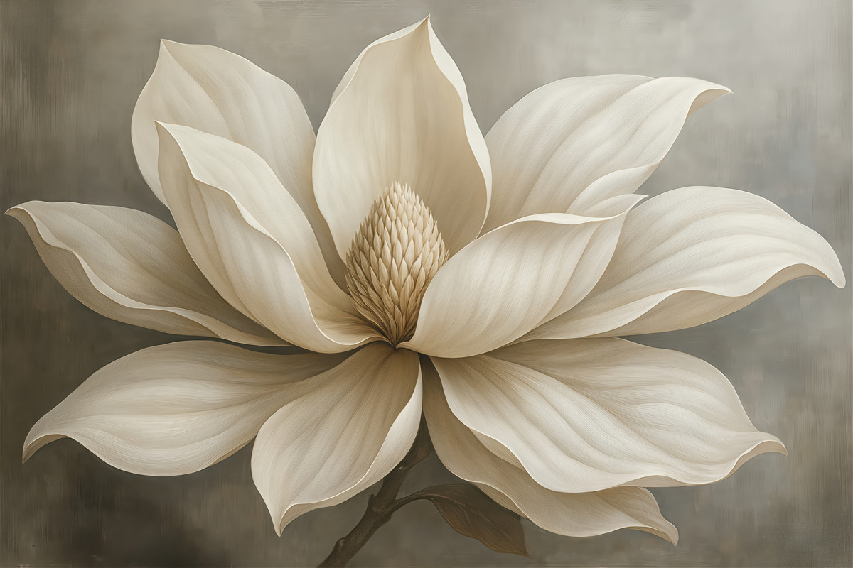 Fototapeta elegancka magnolia w zbliżeniu