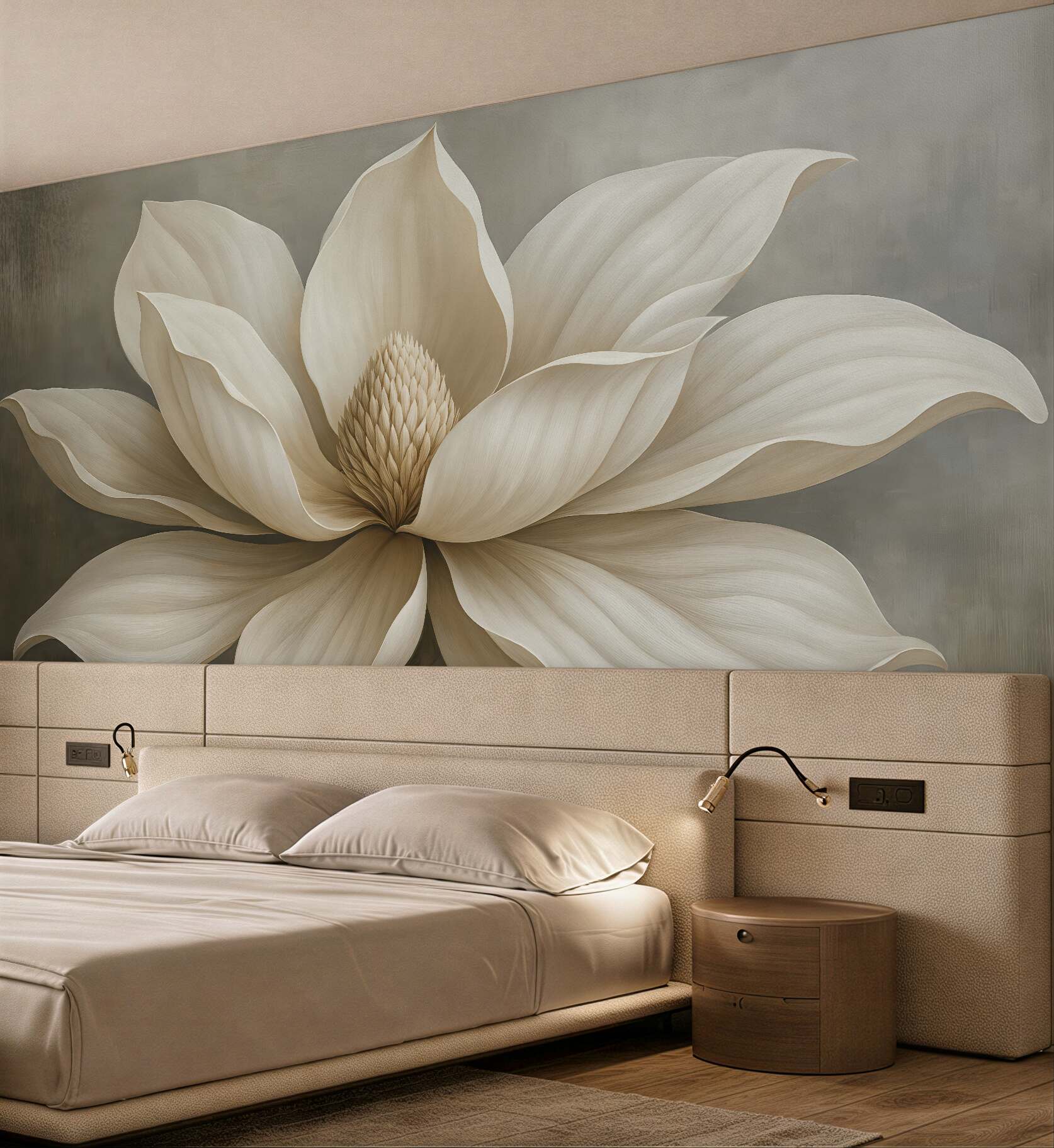 Fototapeta elegancka magnolia w zbliżeniu