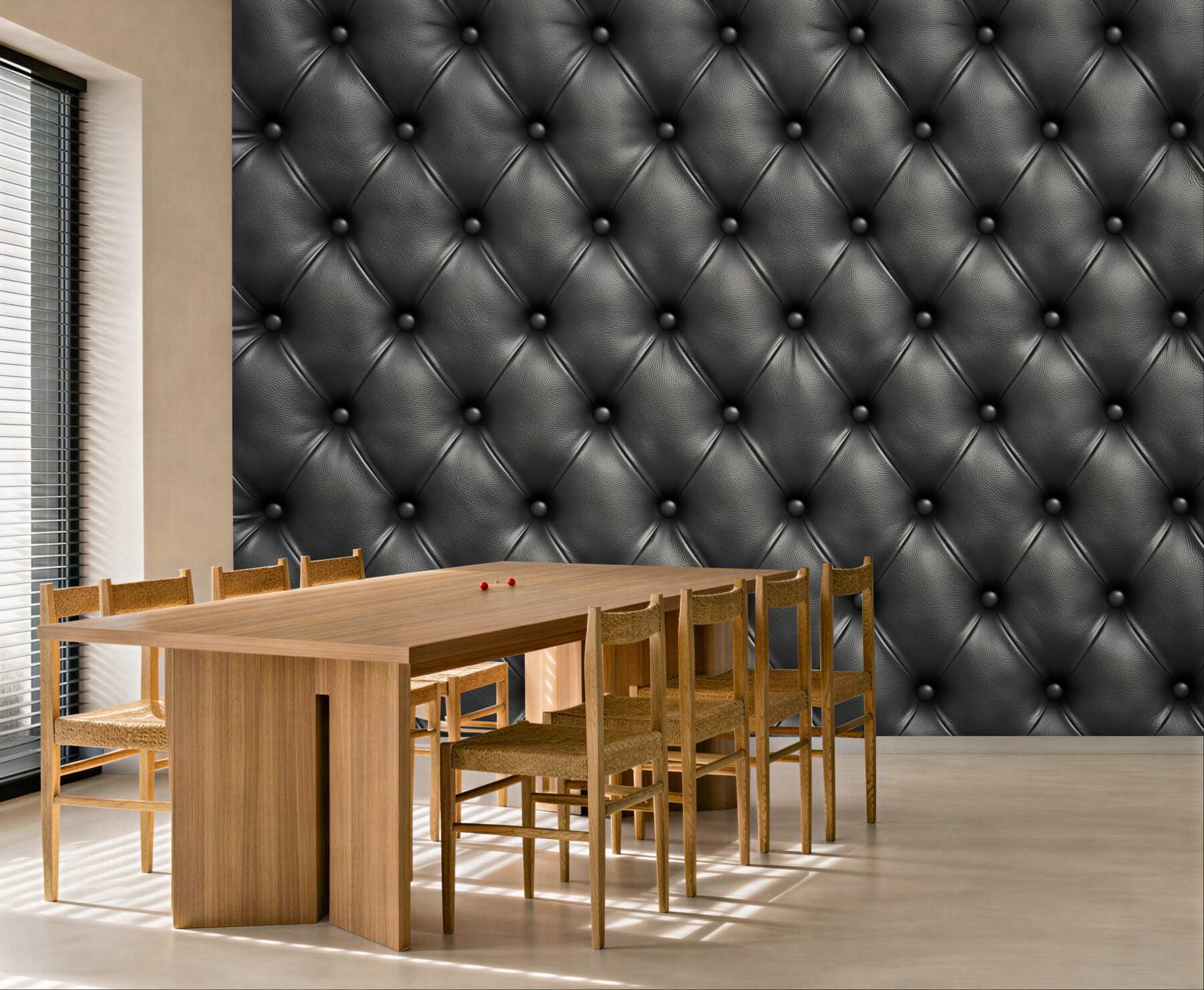 Fototapeta pikowana skóra czarna elegancka w stylu glamour