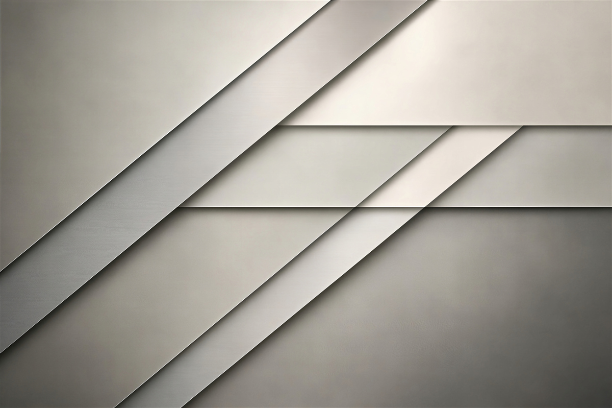 Fototapeta geometryczna abstrakcja 3D beżowo szara nowoczesna