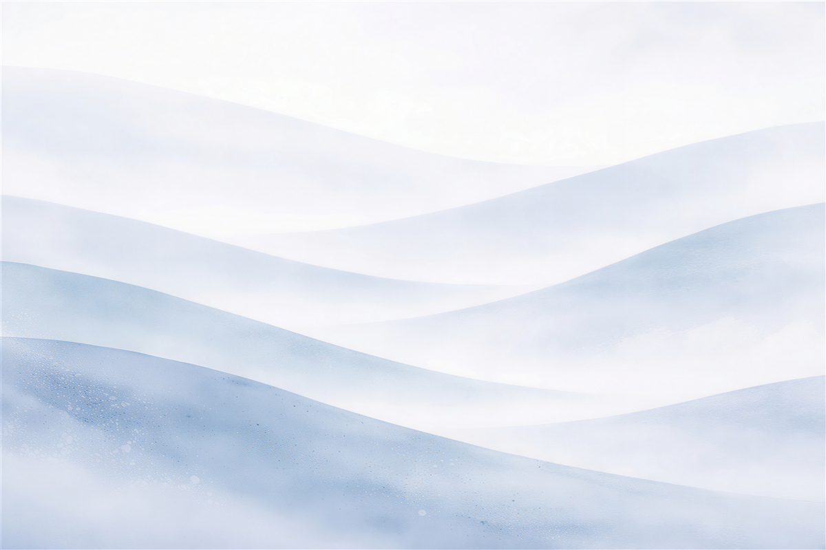 Fototapeta jasne pastelowe fale abstrakcyjne minimalistyczne